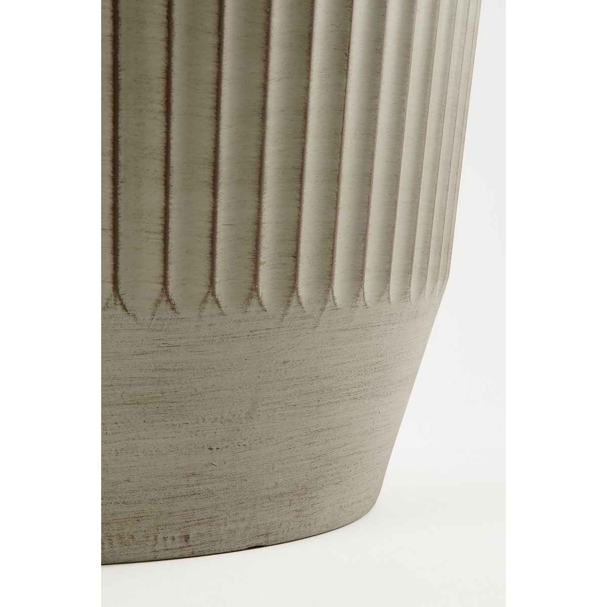 KantoormeubelenPlus Rio Bloempot voor Buiten - H40,5 x Ø45 cm - Crème