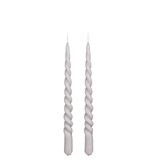 KantoormeubelenPlus Twist Dinerkaars - Set van 2 - H29 cm - Lichtgrijs