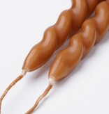 KantoormeubelenPlus Twist Dinerkaars - Set van 2 - H29 cm - Bruin