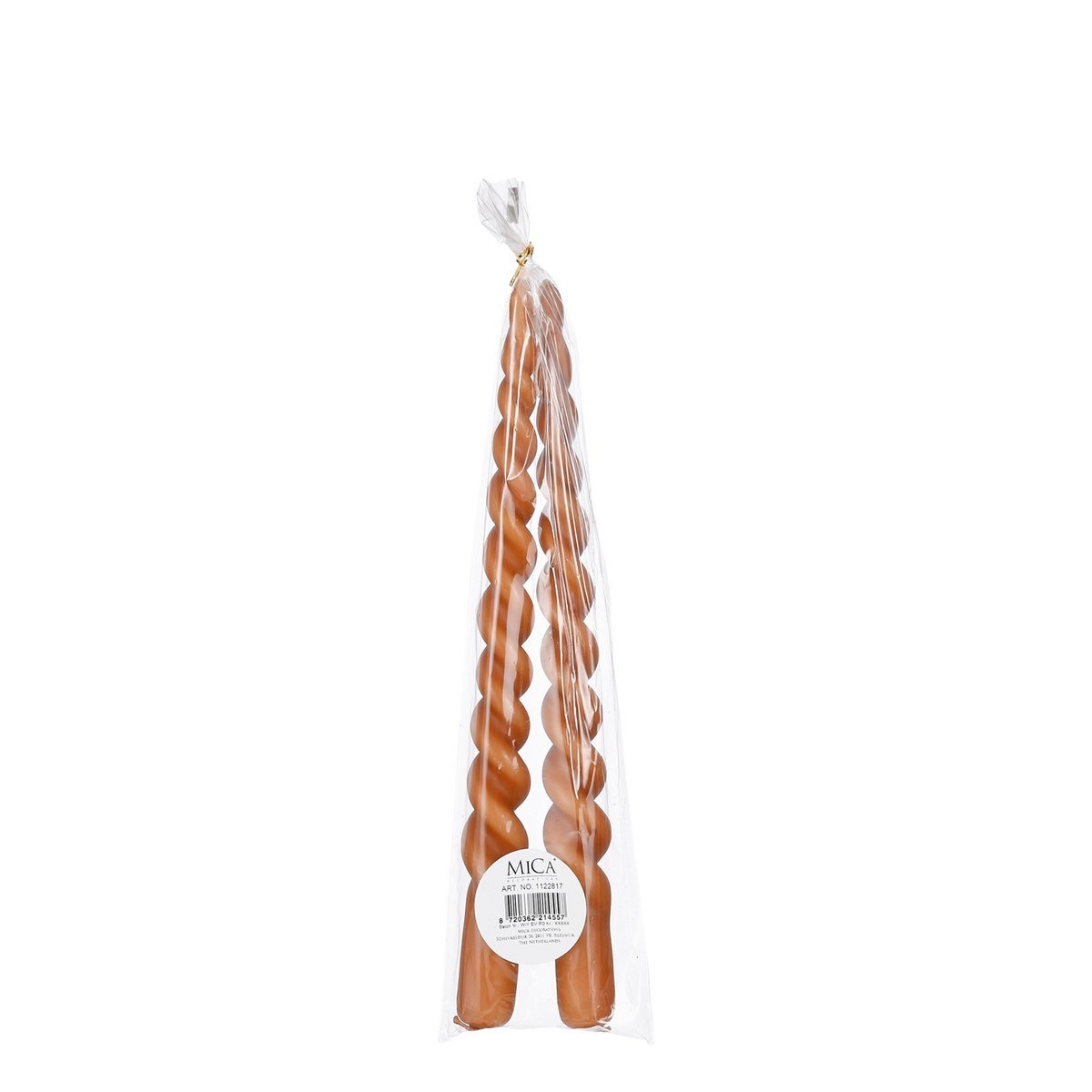 KantoormeubelenPlus Twist Dinerkaars - Set van 2 - H29 cm - Bruin