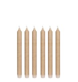 KantoormeubelenPlus Dinerkaars - Set van 6 - H25 cm - Beige