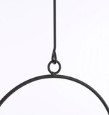 KantoormeubelenPlus Dexter Bloempot Hangend - L24 x B14 x H83 cm - Zwart