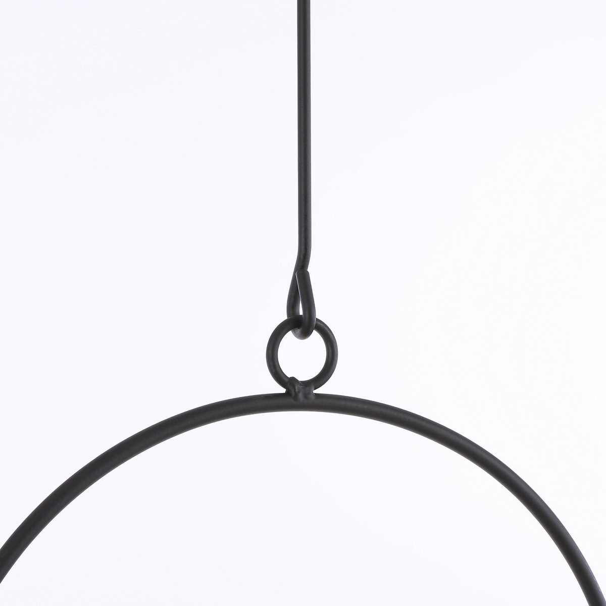 KantoormeubelenPlus Dexter Bloempot Hangend - L24 x B14 x H83 cm - Zwart
