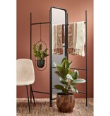 KantoormeubelenPlus Dexter Bloempot Hangend - L24 x B14 x H83 cm - Zwart