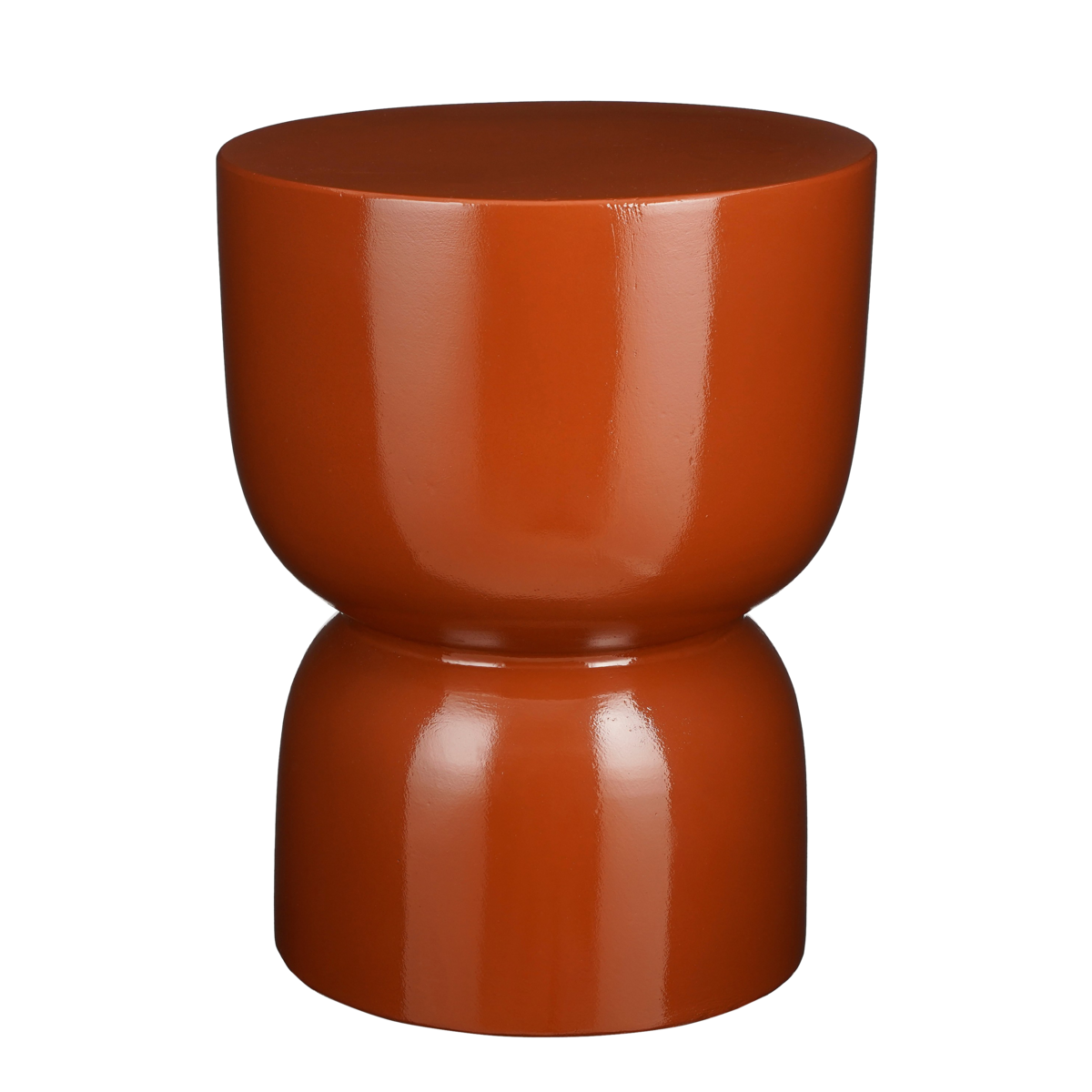 KantoormeubelenPlus Stage Bijzettafel - H45 x Ø35 cm - Cement - Oranje