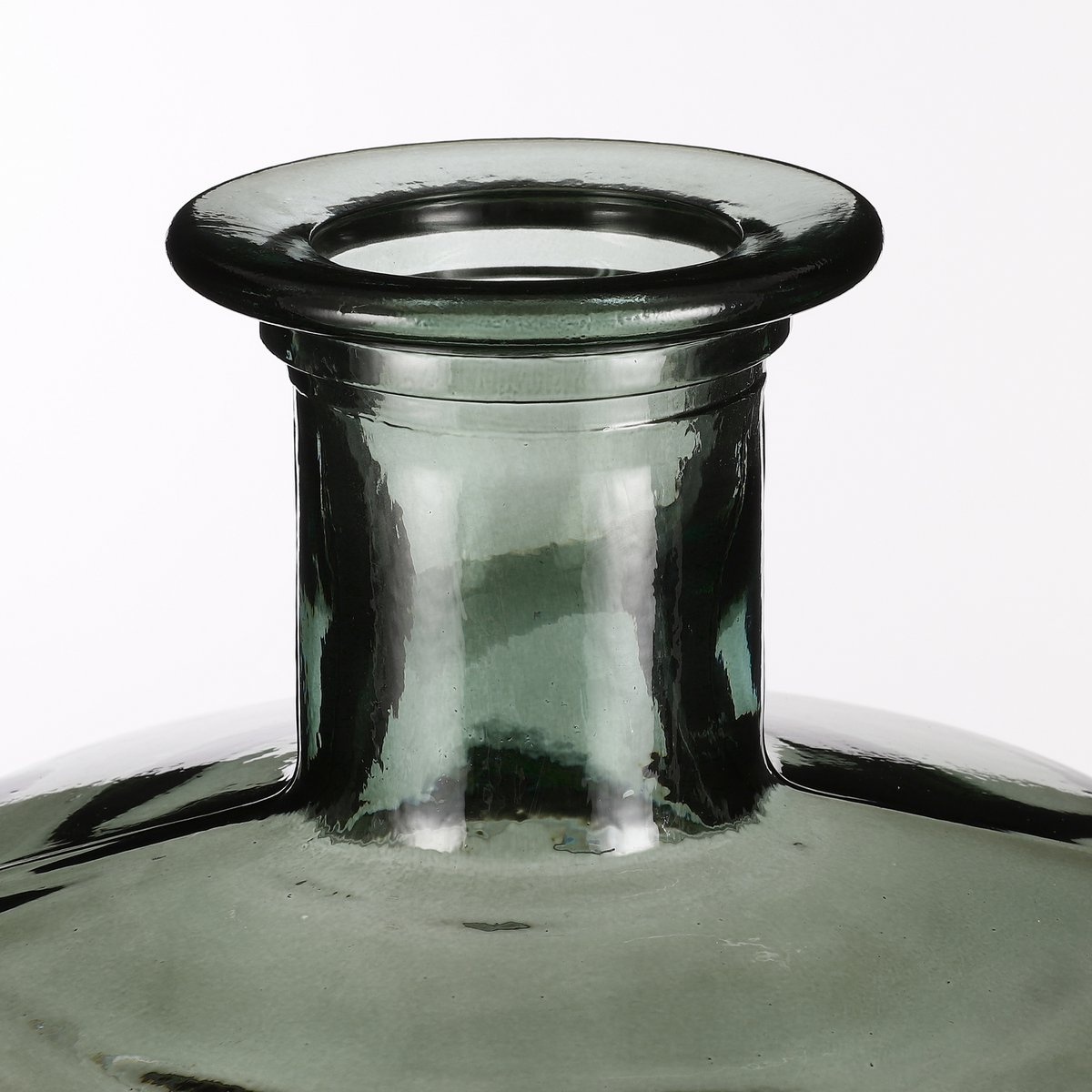 KantoormeubelenPlus Guan Fles Vaas - H75 x Ø25 cm - Gerecycled Glas - Groen