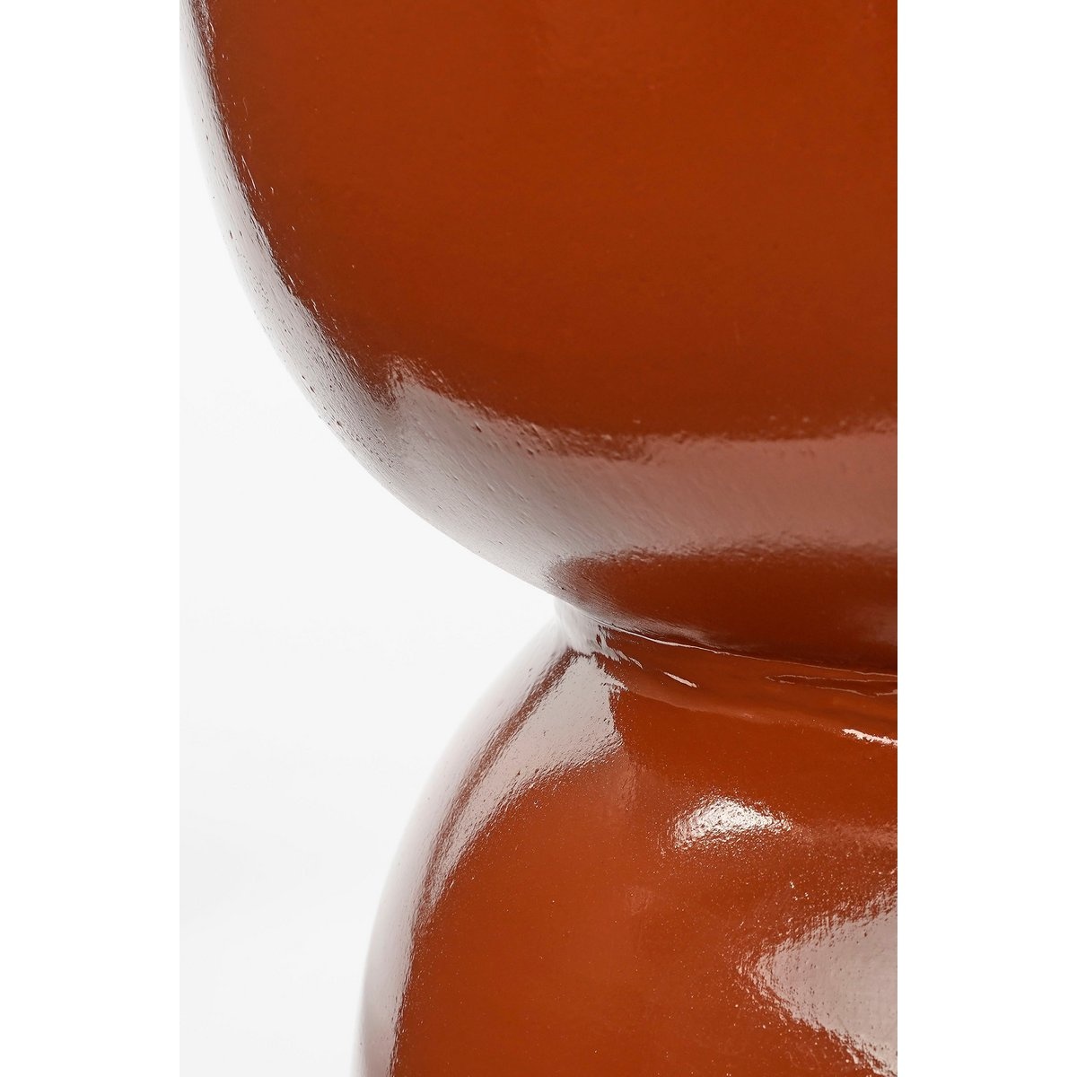 KantoormeubelenPlus Stage Bijzettafel - H45 x Ø35 cm - Cement - Oranje