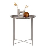 KantoormeubelenPlus Bastia Bijzettafel - Grijs Beige