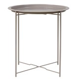 KantoormeubelenPlus Bastia Bijzettafel - Grijs Beige
