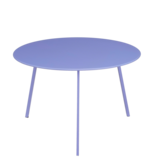 Seatle Bijzettafel voor Buiten - H38 x Ø58 cm - Metaal - Lila