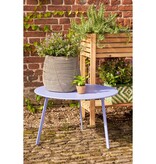Seatle Bijzettafel voor Buiten - H38 x Ø58 cm - Metaal - Lila