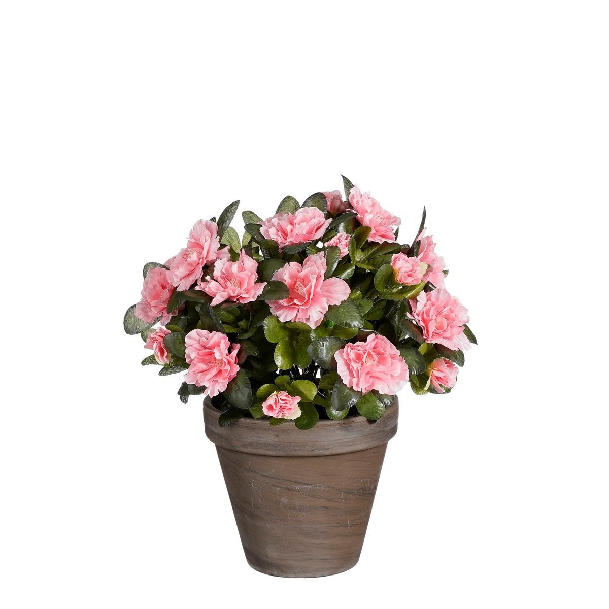 KantoormeubelenPlus Azalea Kunstplant in Bloempot Stan - H31 x Ø26 cm - Perzik