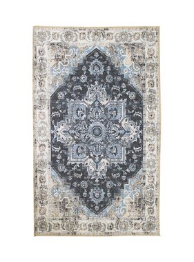 KantoormeubelenPlus Havana Vloerkleed - Blauw