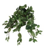 KantoormeubelenPlus Scindapsus Kunst Hangplant in Bloempot Stan - H45 x Ø25 cm - Groen