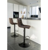 KantoormeubelenPlus Middelfart Barstoel - set van 2