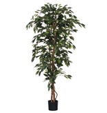 KantoormeubelenPlus Ficus Kunstplant - H180 x Ø100 cm - groen