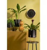 KantoormeubelenPlus Aries Bloempot op Standaard - Set van 3 - H32 x Ø24 cm - Zwart