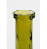 KantoormeubelenPlus Rioja Fles Vaas - H50 x Ø15 cm - Gerecycled Glas - Donkergroen