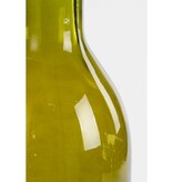KantoormeubelenPlus Rioja Fles Vaas - H50 x Ø15 cm - Gerecycled Glas - Donkergroen