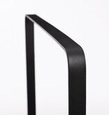 Etagère 2-Laags  - H41 x Ø25 cm - Metaal - Zwart