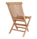 KantoormeubelenPlus Toledo Teakhouten Eetkamerstoel - set van 2