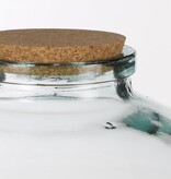 KantoormeubelenPlus Olly Vaas - H23 x Ø29 cm - Gerecycled Glas - Transparant