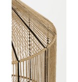 KantoormeubelenPlus Elsa Hanglamp - H49 x Ø35 cm - Jute - Lichtbruin