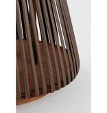 KantoormeubelenPlus Cosmo Lantaarn - H45 x Ø15 cm - Gerecycled polyester - Donkerbruin