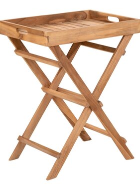 KantoormeubelenPlus Ronda Teak Tray Tafel