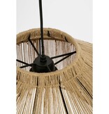 KantoormeubelenPlus Elsa Hanglamp - H28 x Ø50 cm - Jute - Lichtbruin