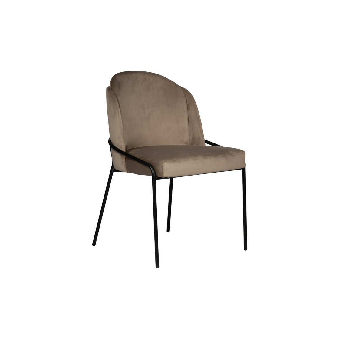 KantoormeubelenPlus Fjord stoel Dove (Set van 2)