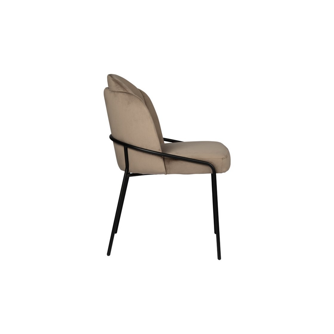 KantoormeubelenPlus Fjord stoel Dove (Set van 2)