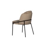 KantoormeubelenPlus Fjord stoel Dove (Set van 2)