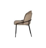 KantoormeubelenPlus Fjord stoel Dove (Set van 2)