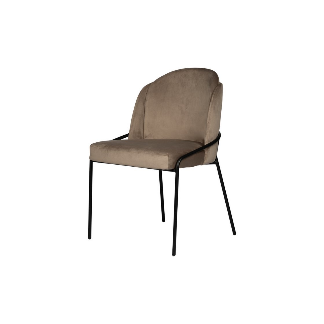 KantoormeubelenPlus Fjord stoel Dove (Set van 2)