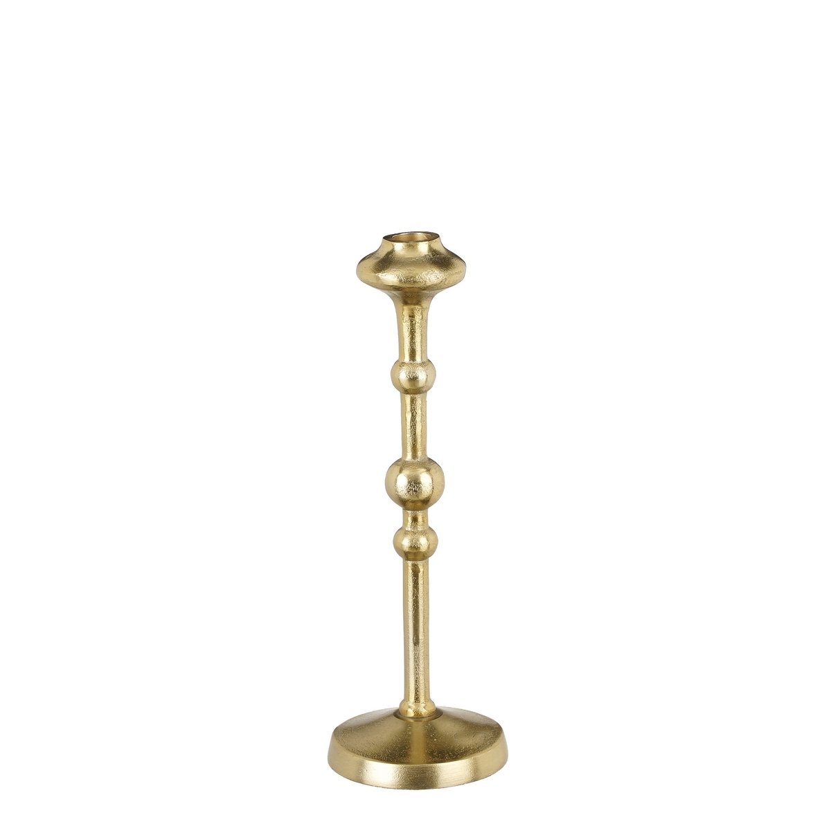 KantoormeubelenPlus Canto Kandelaar - H30 x Ø9 cm - Aluminium - Goud