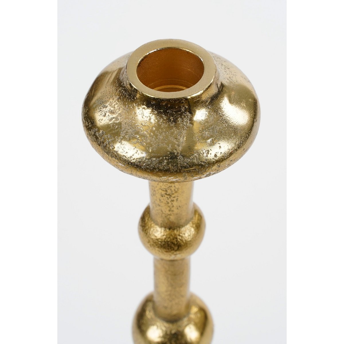 KantoormeubelenPlus Canto Kandelaar - H30 x Ø9 cm - Aluminium - Goud