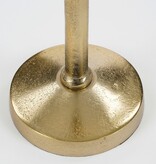 KantoormeubelenPlus Canto Kandelaar - H30 x Ø9 cm - Aluminium - Goud