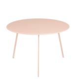 Seatle Bijzettafel voor Buiten - H38 x Ø58 cm - Metaal - Lichtroze