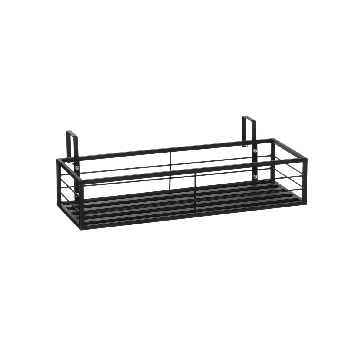 KantoormeubelenPlus Greenrax Plantenrek Hangend - L58 x B20 x H17 cm - Metaal - Zwart