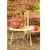 Seatle Bijzettafel voor Buiten - H38 x Ø58 cm - Metaal - Lichtroze