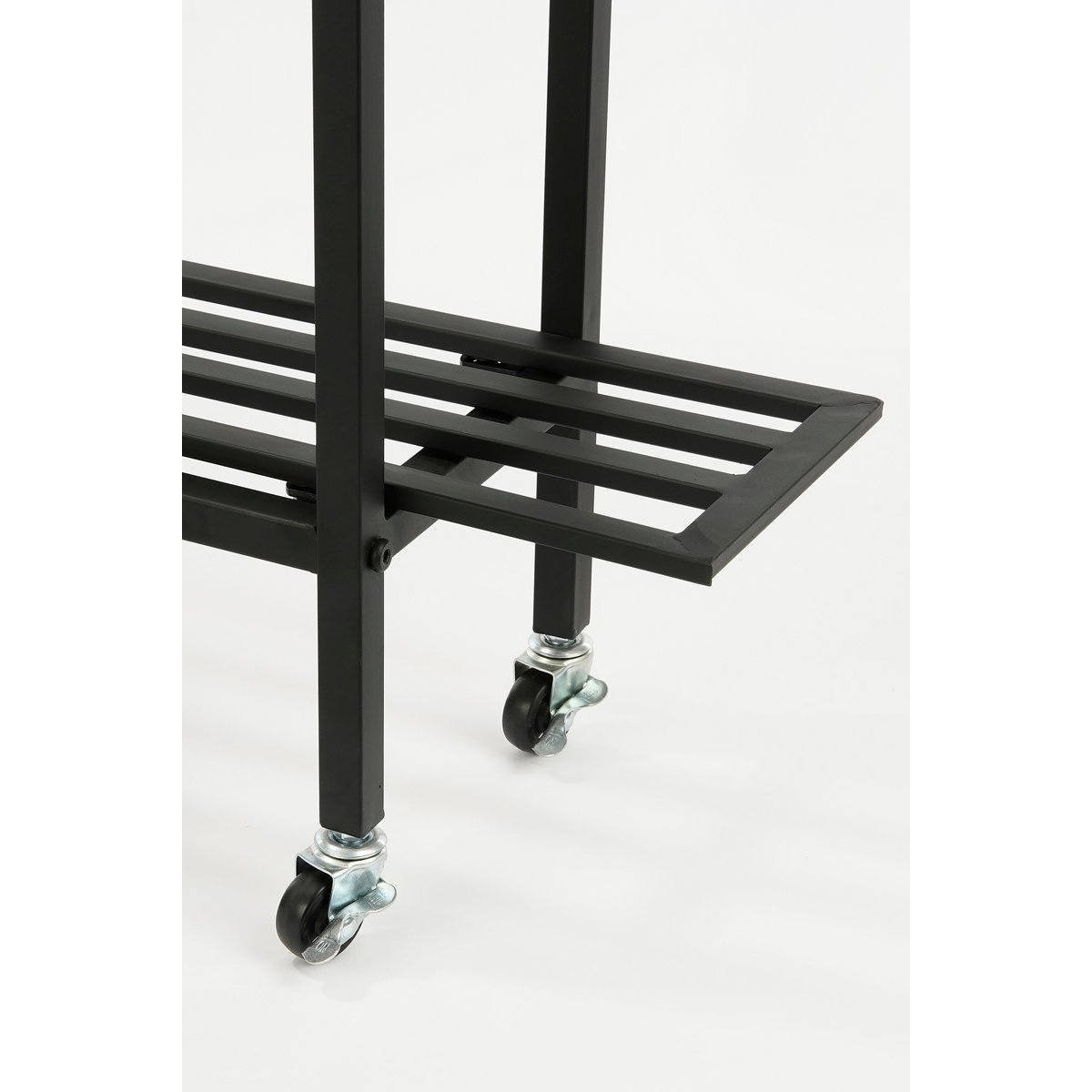 KantoormeubelenPlus Greenrax Plantenstandaard - L90 x B22 x H75 cm - Metaal - Zwart