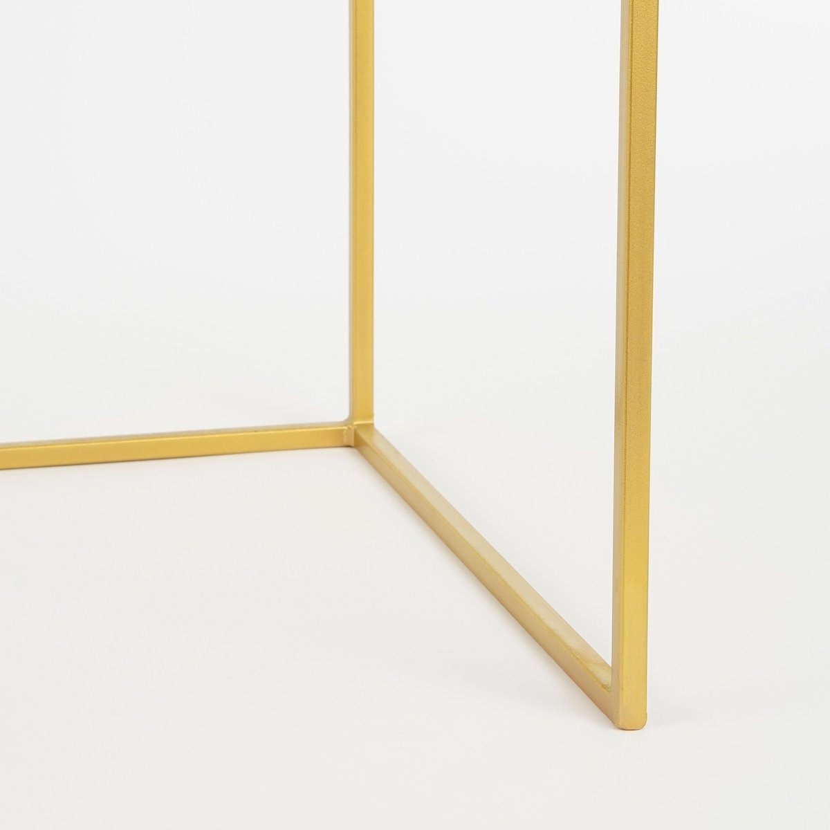 KantoormeubelenPlus Bijzettafel voor Buiten - Set van 2 - L38 x B38 x H48 cm - Metaal - Roze