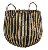 KantoormeubelenPlus Ronda Mand - Set van 2 - H40 x Ø44 cm - Zwart