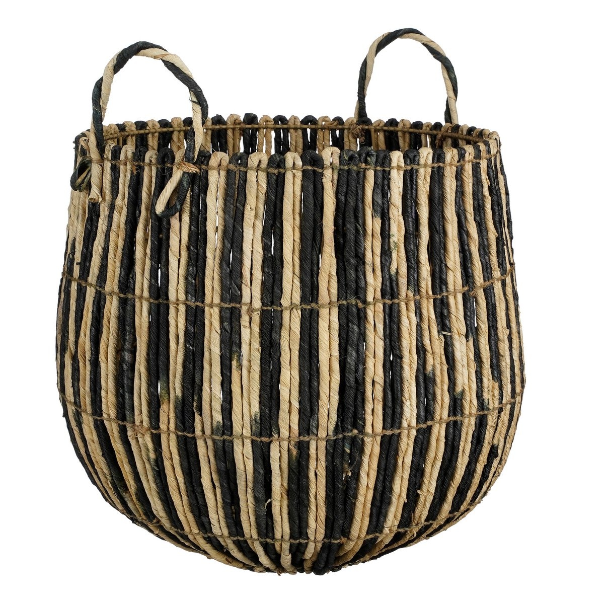 KantoormeubelenPlus Ronda Mand - Set van 2 - H40 x Ø44 cm - Zwart