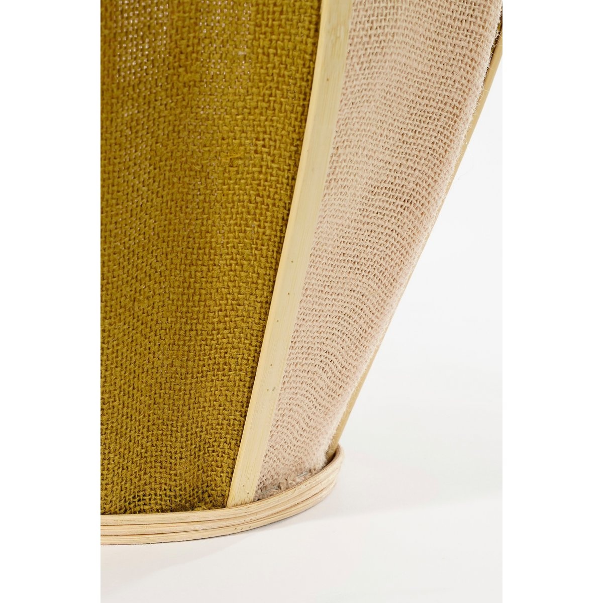 KantoormeubelenPlus Roger Lantaarn - H45 x Ø32 cm - Jute - Beige, Bruin