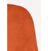KantoormeubelenPlus Montelli Eetkamerstoel - Velvet - Oranje