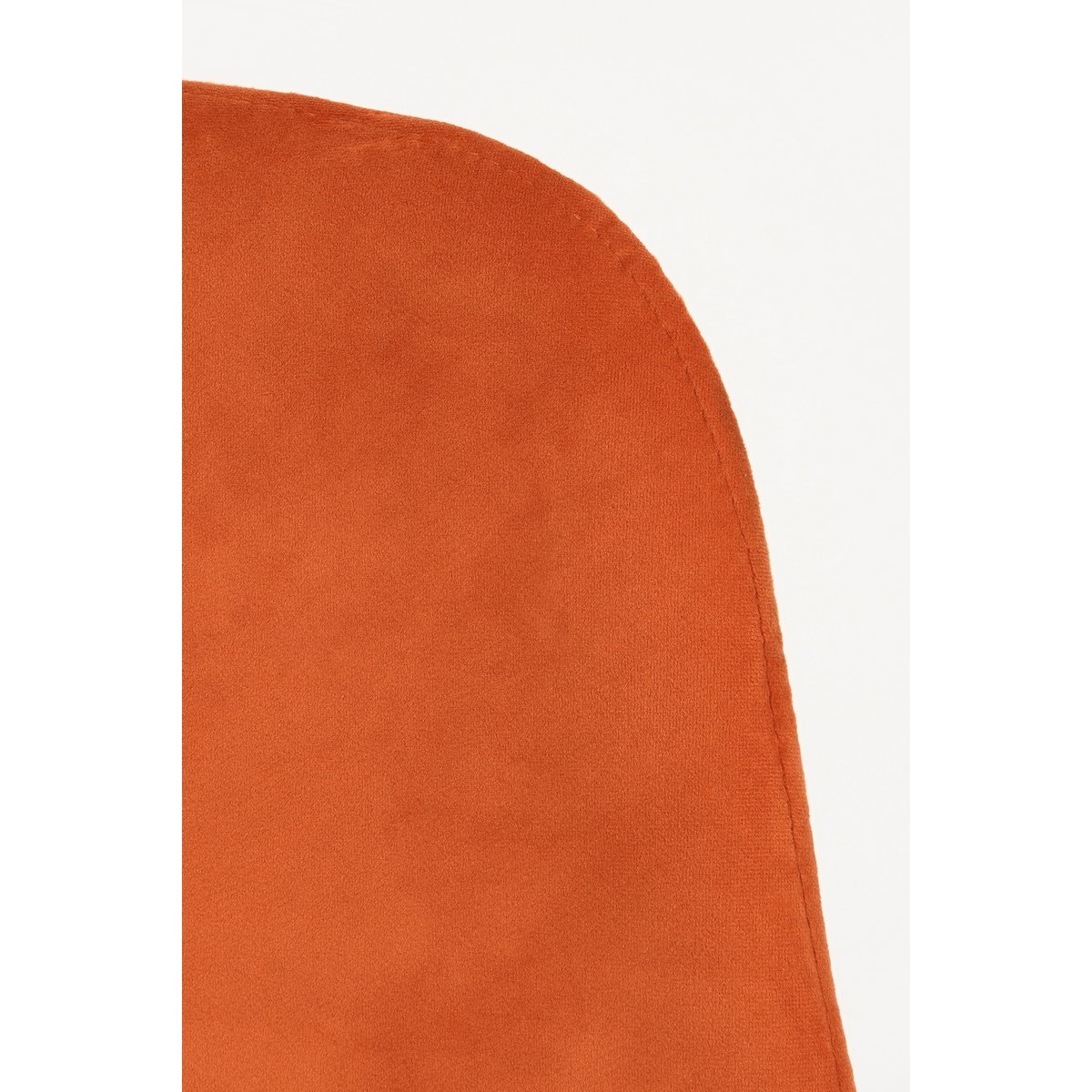 KantoormeubelenPlus Montelli Eetkamerstoel - Velvet - Oranje