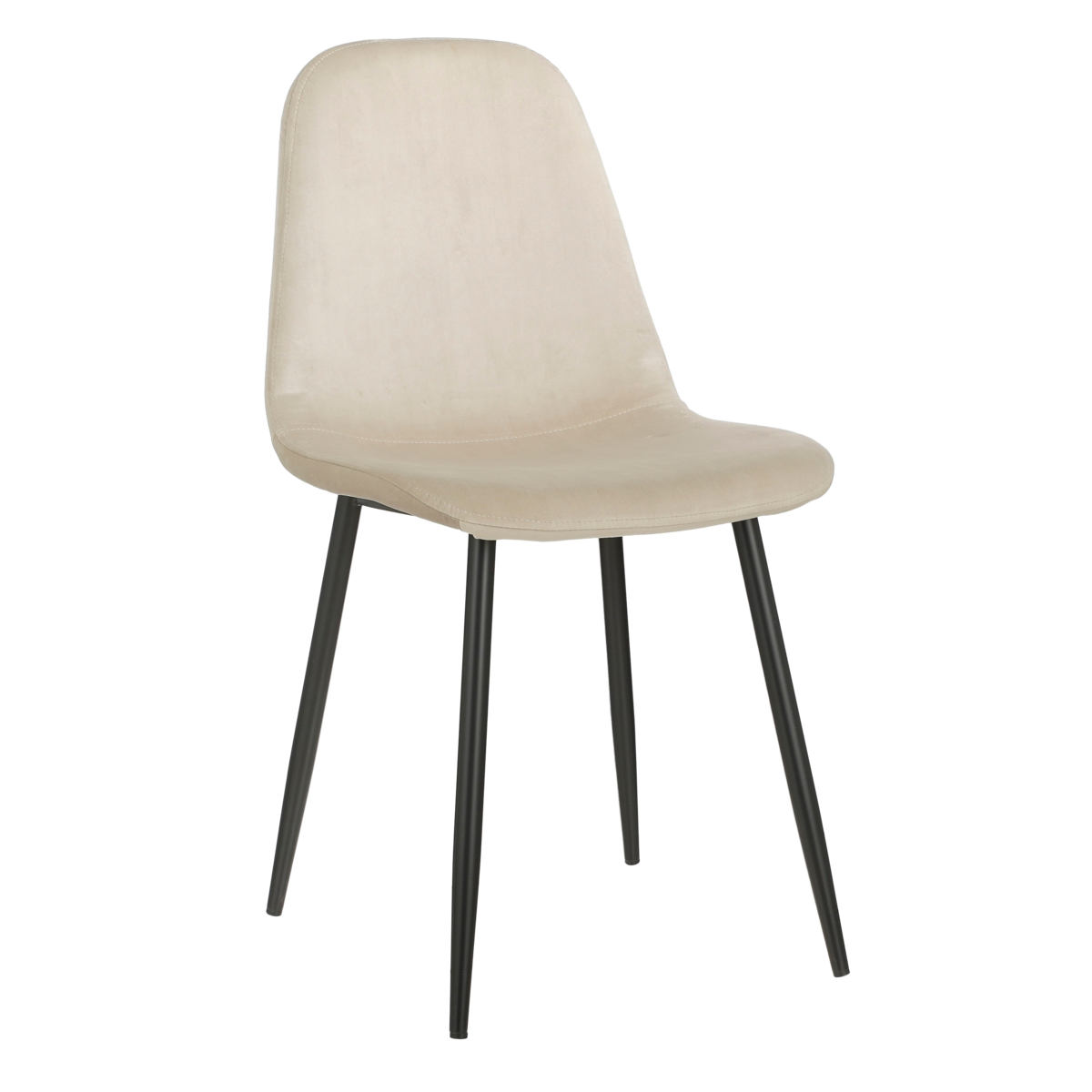 Montelli Eetkamerstoel - Velvet - Beige