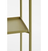 KantoormeubelenPlus Dacia Plantenstandaard - L21,5 x B21,5 x H68 cm - Metaal - Groen